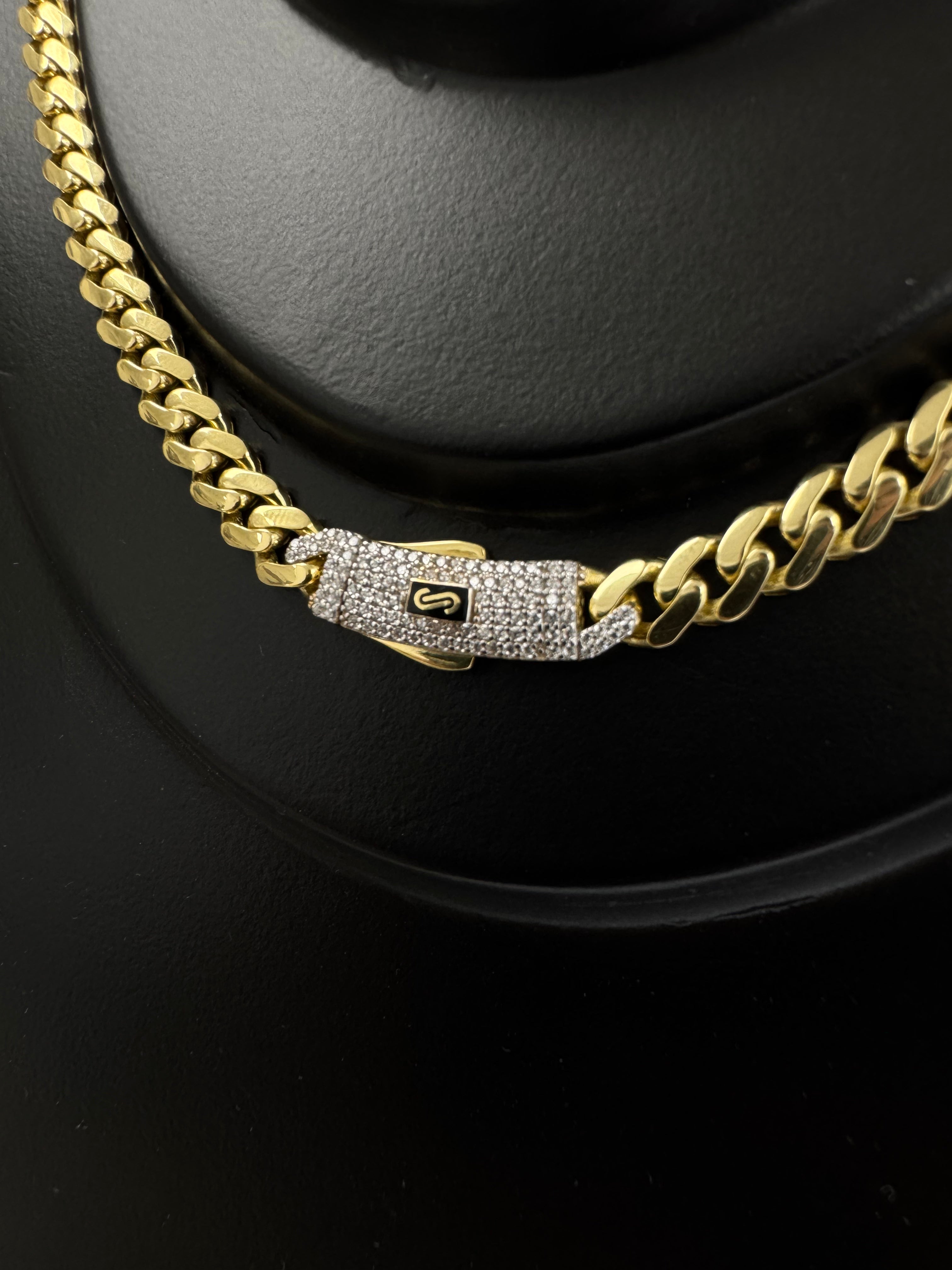 Men's Necklace - Monaco Chain CLASSIC Plain