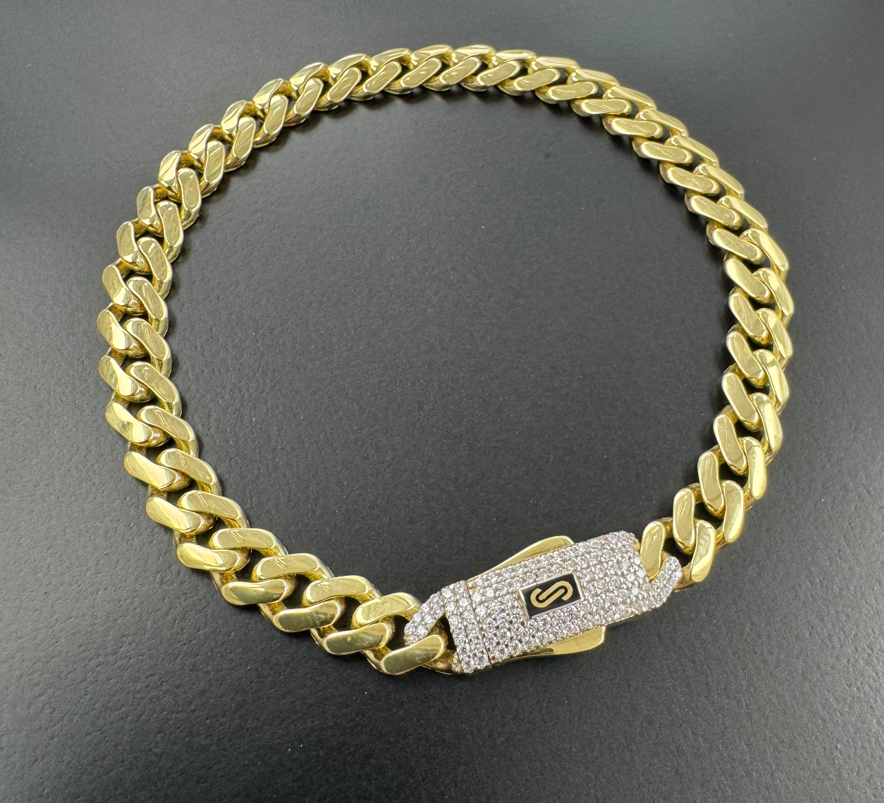 Men's Bracelet - Monaco Bracelet CLASSIC Pave Lock